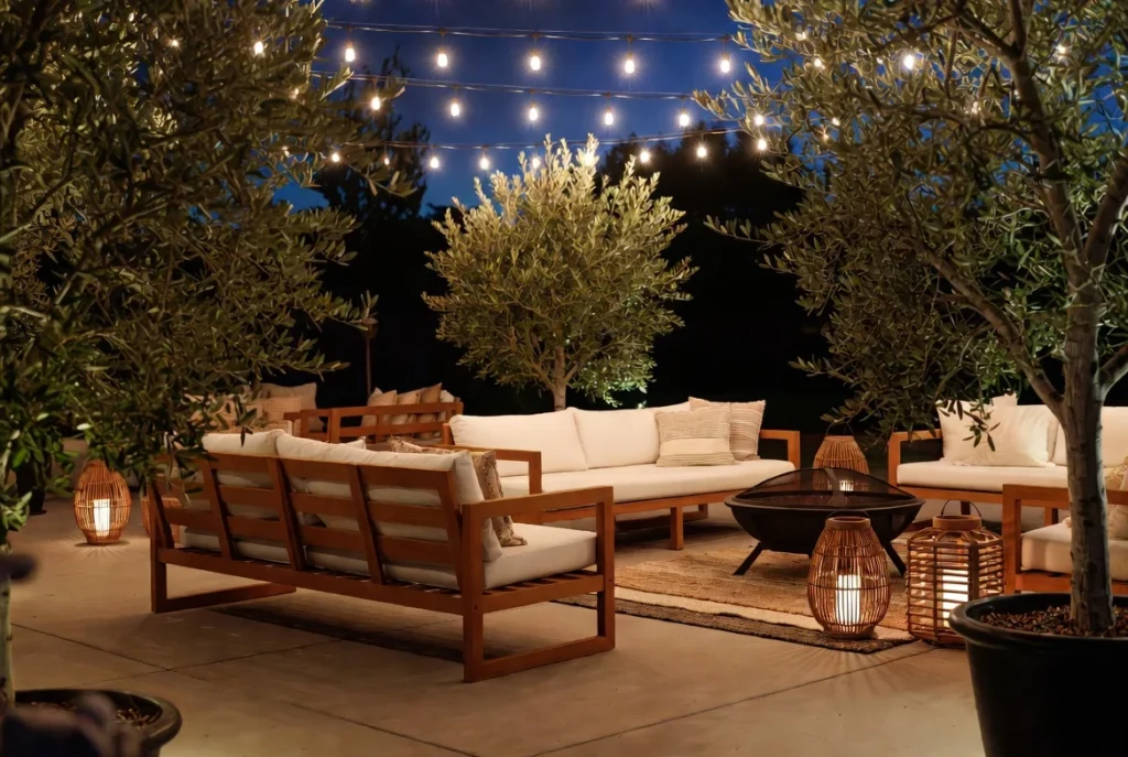 Warm String Lighting