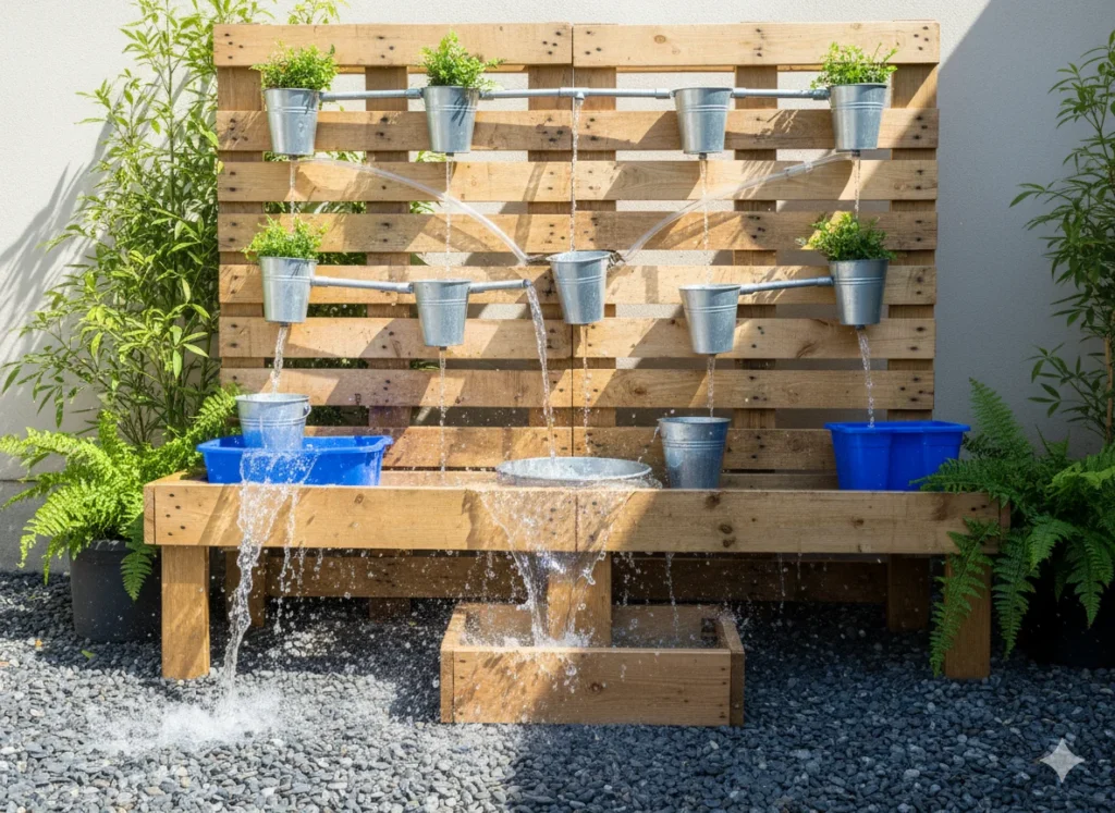 Water Wall Feature