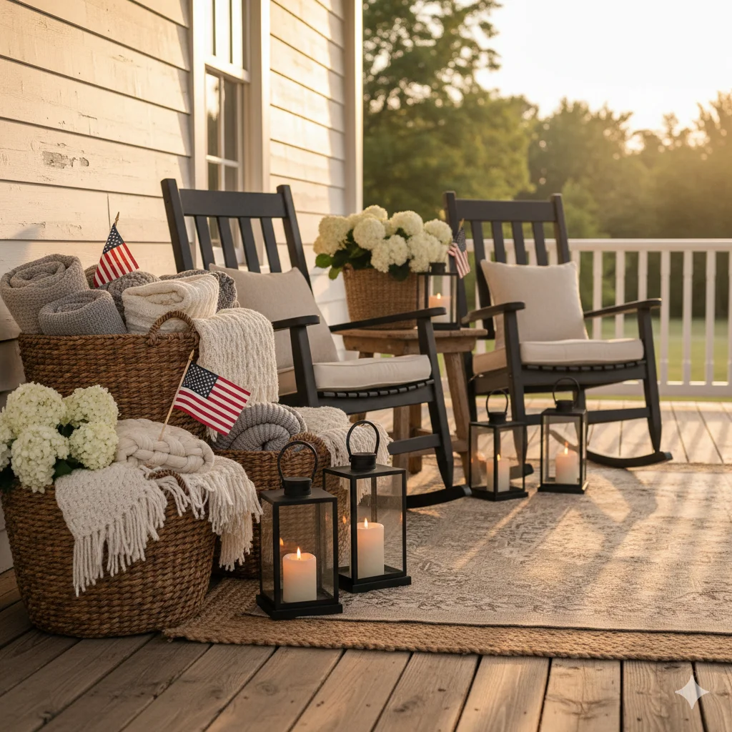 Wicker Basket Layers