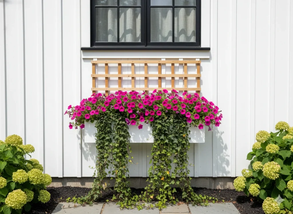 Window Box Trellis