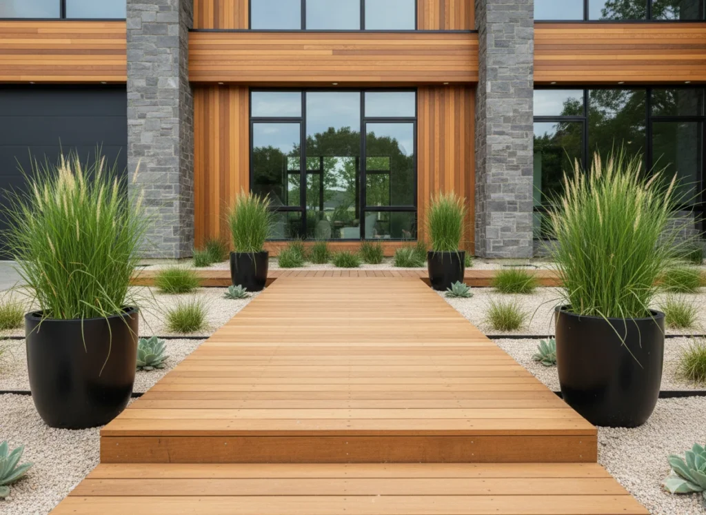 Wood And Gravel Mix