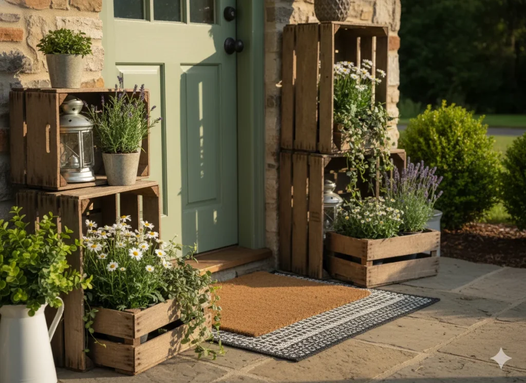 Wood Crate Displays