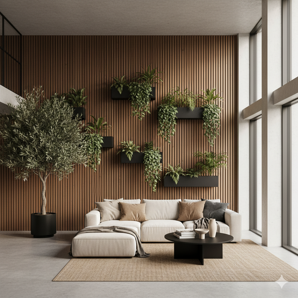 Wood Slat Garden