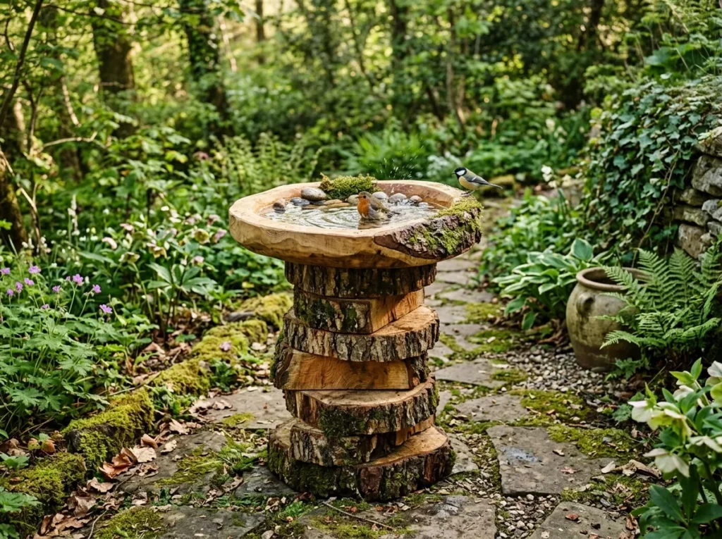 Wood Slice Stand