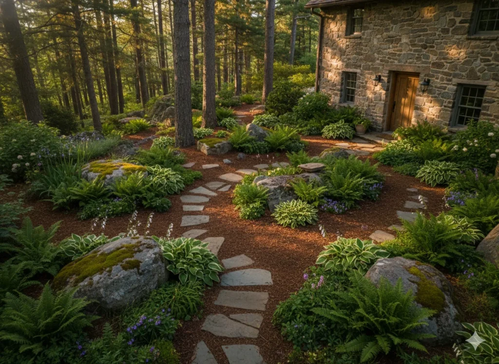 Woodland Rock Garden