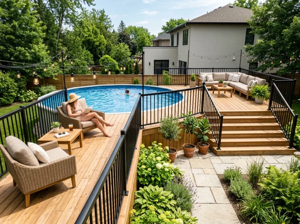 Wraparound Decking