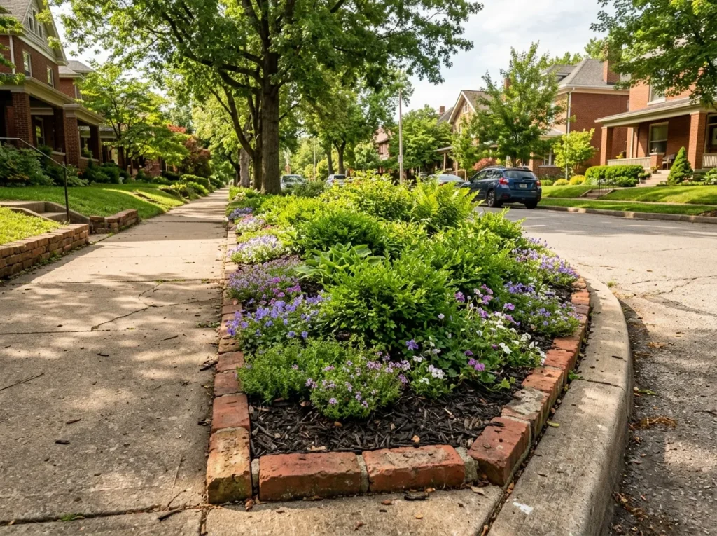 Brick Garden Line