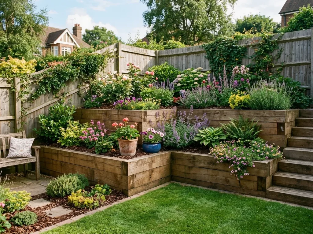 Corner Garden Levels