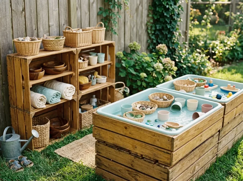 Crate Splash Stand