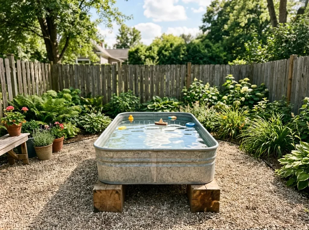 Farm Trough Splash