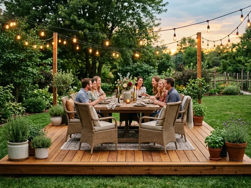 Floating Dining Deck
