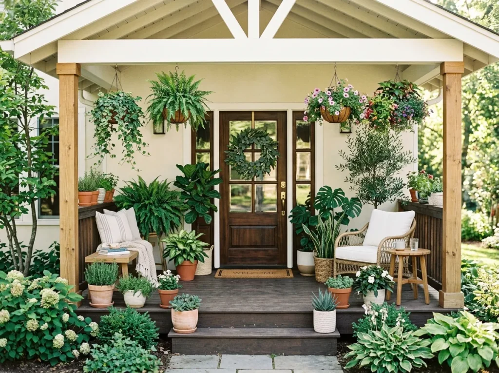 Front Porch Greenery