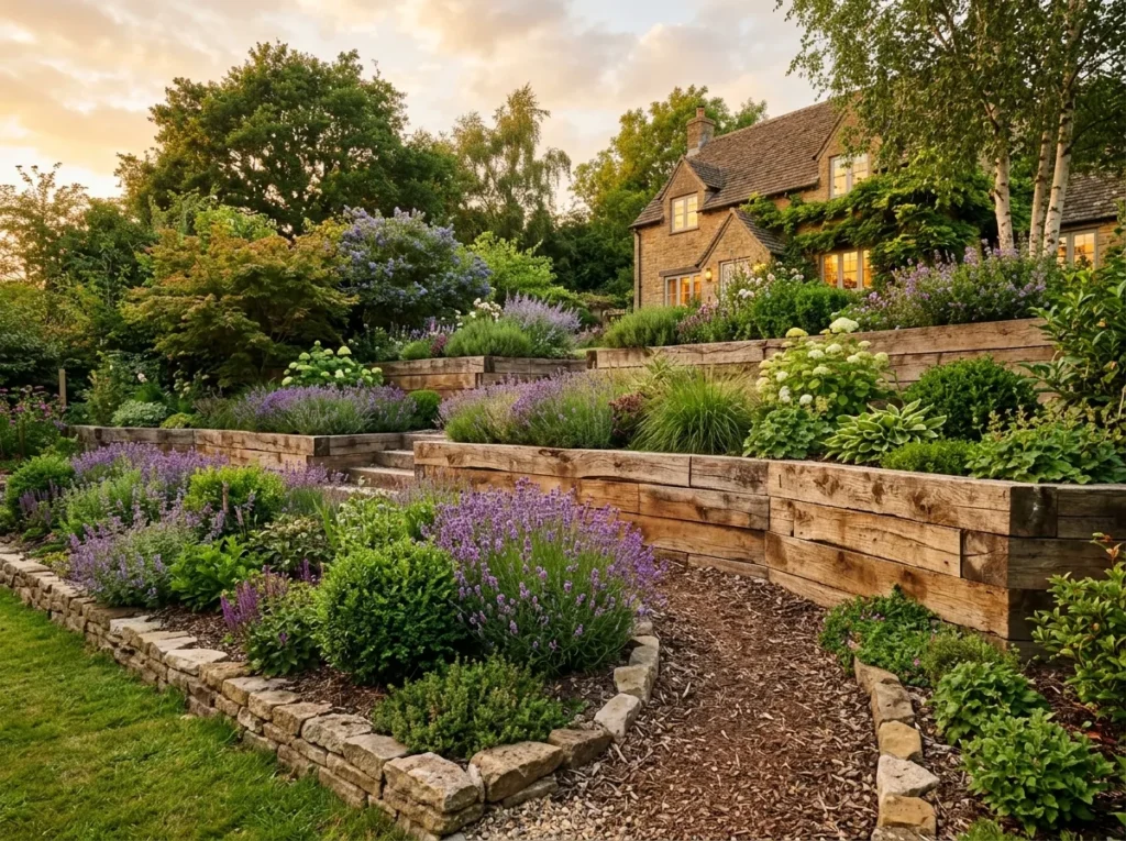 Layered Garden Edge