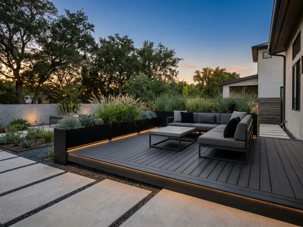 Modern Grid Deck