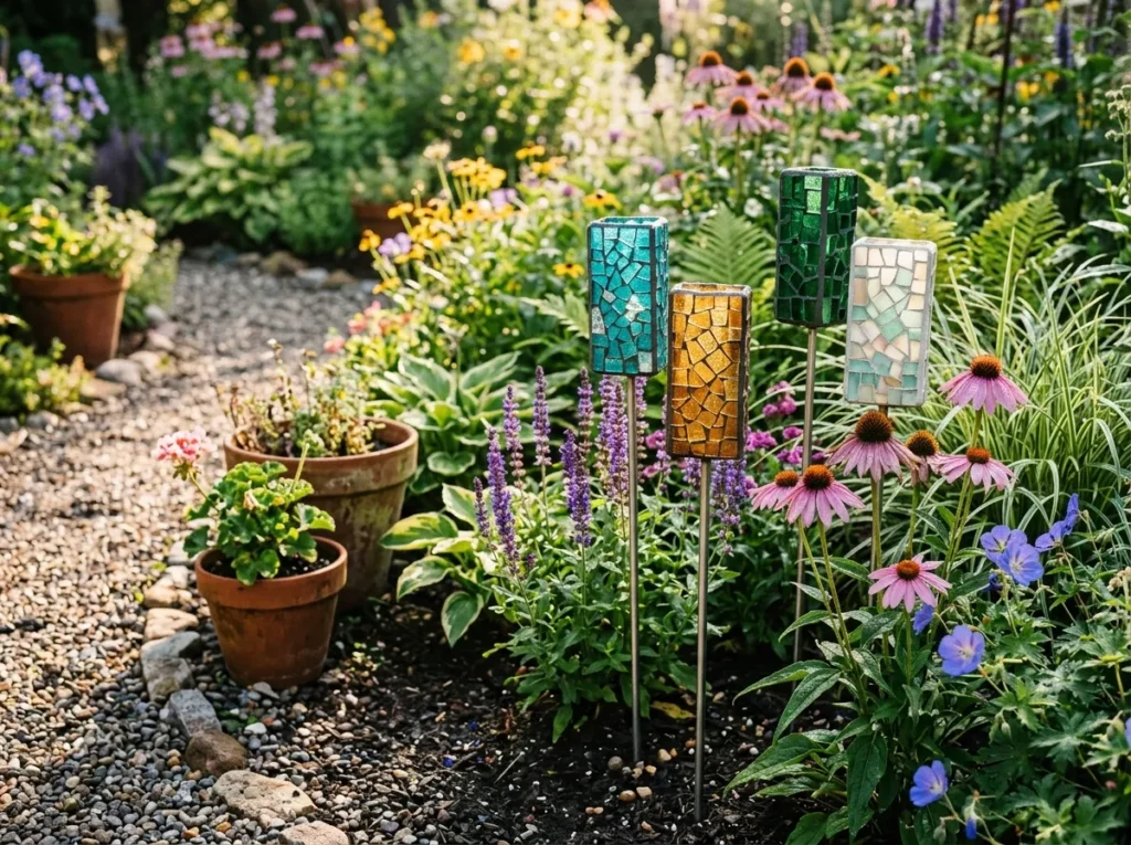 Mosaic Garden Stakes