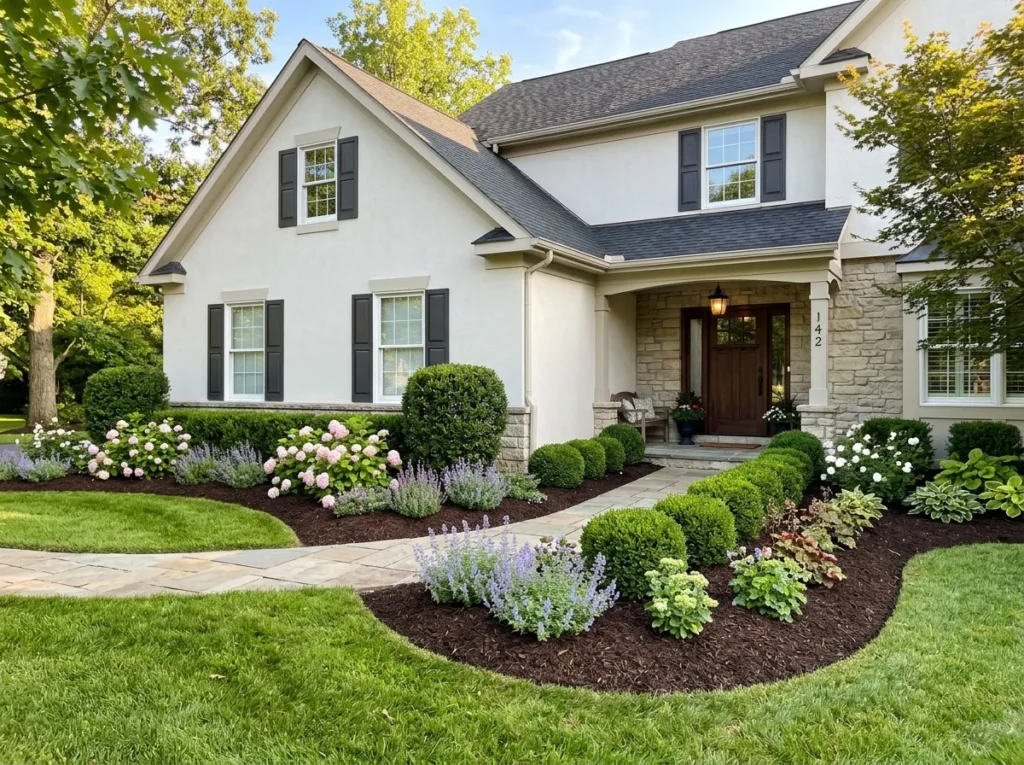 Mulched Foundation Beds
