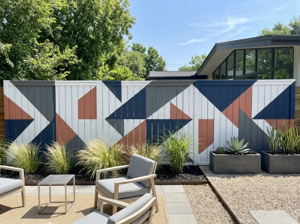 Painted Geometric Patterns