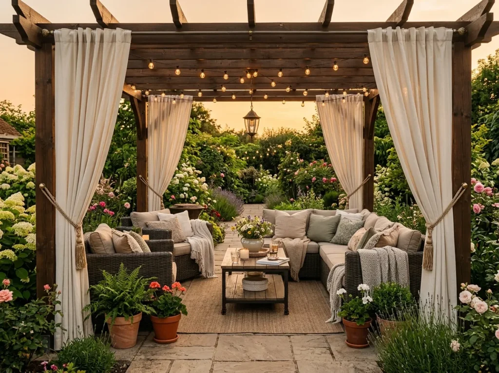 Pergola Tie-Back Style
