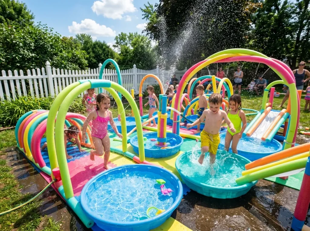 Pool Noodle Splash