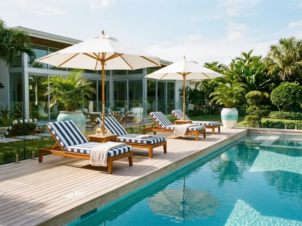 Poolside Deck