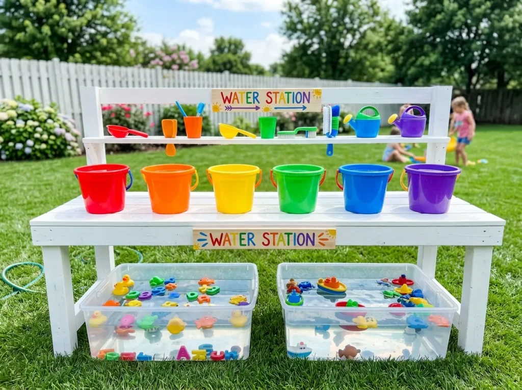 Rainbow Bucket Station