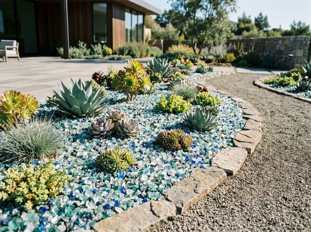 Recycled Glass Beds
