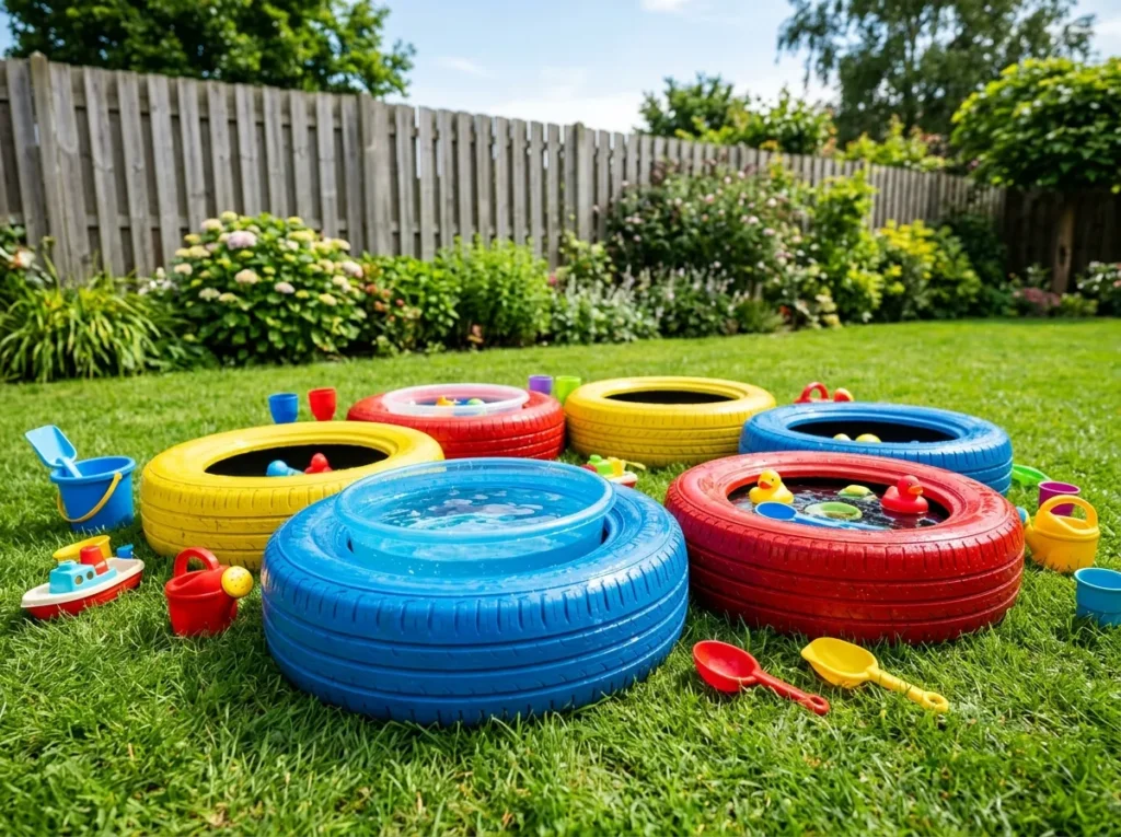Recycled Tire Pool