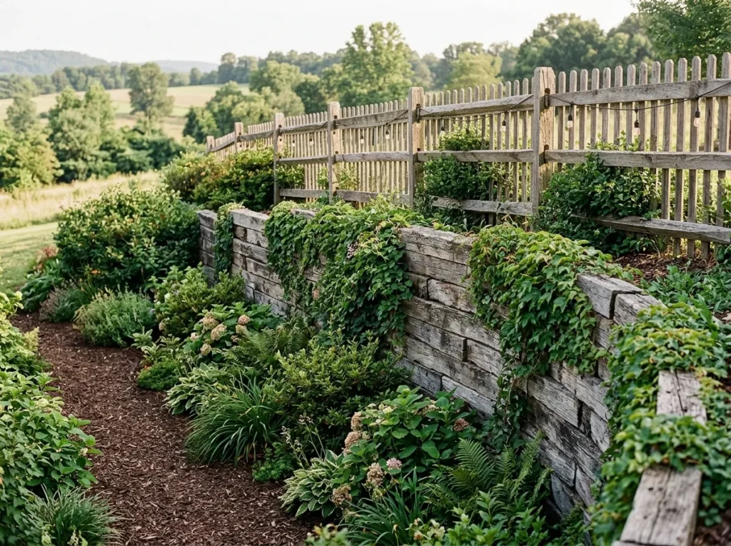 Rustic Fence Backdrop