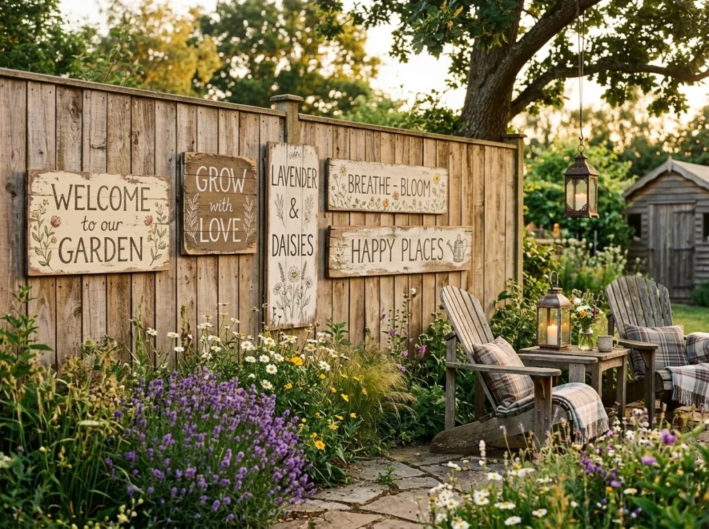 Rustic Wooden Signs
