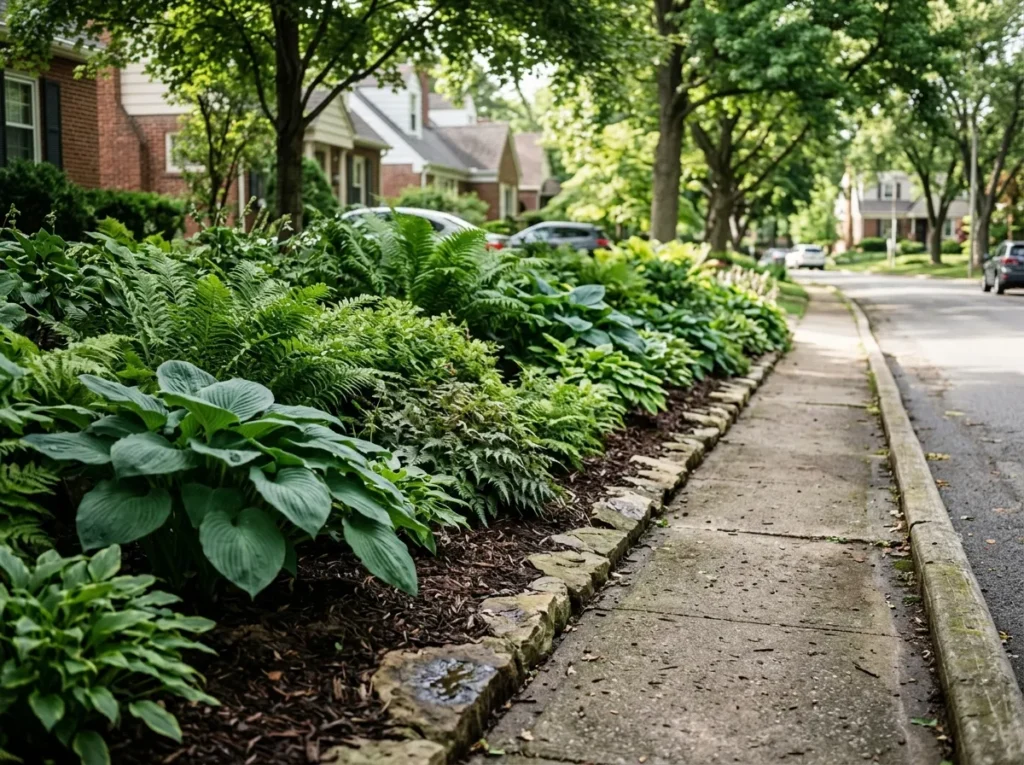 Shade Garden Strip