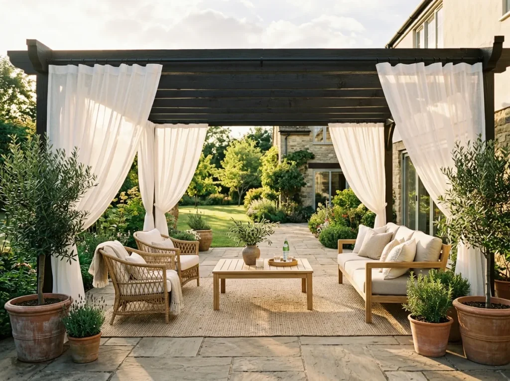 Sheer White Panels