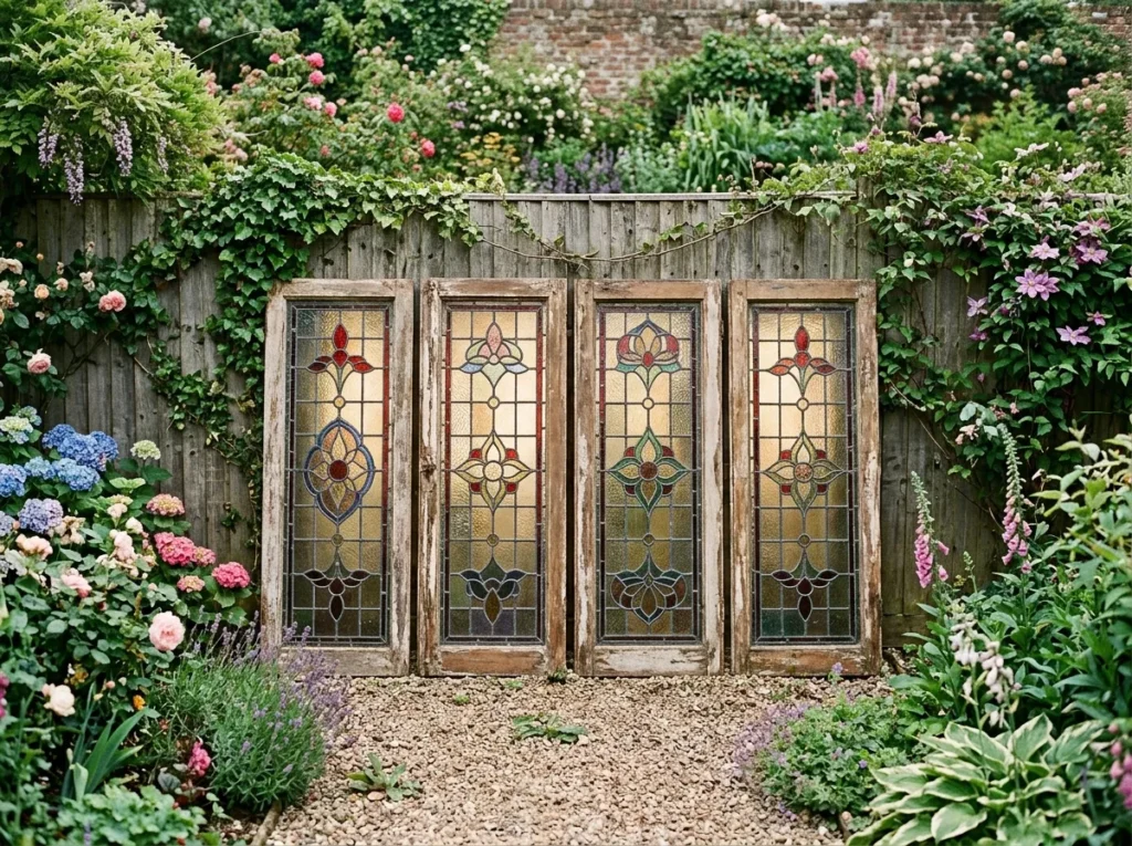 Vintage Window Panels