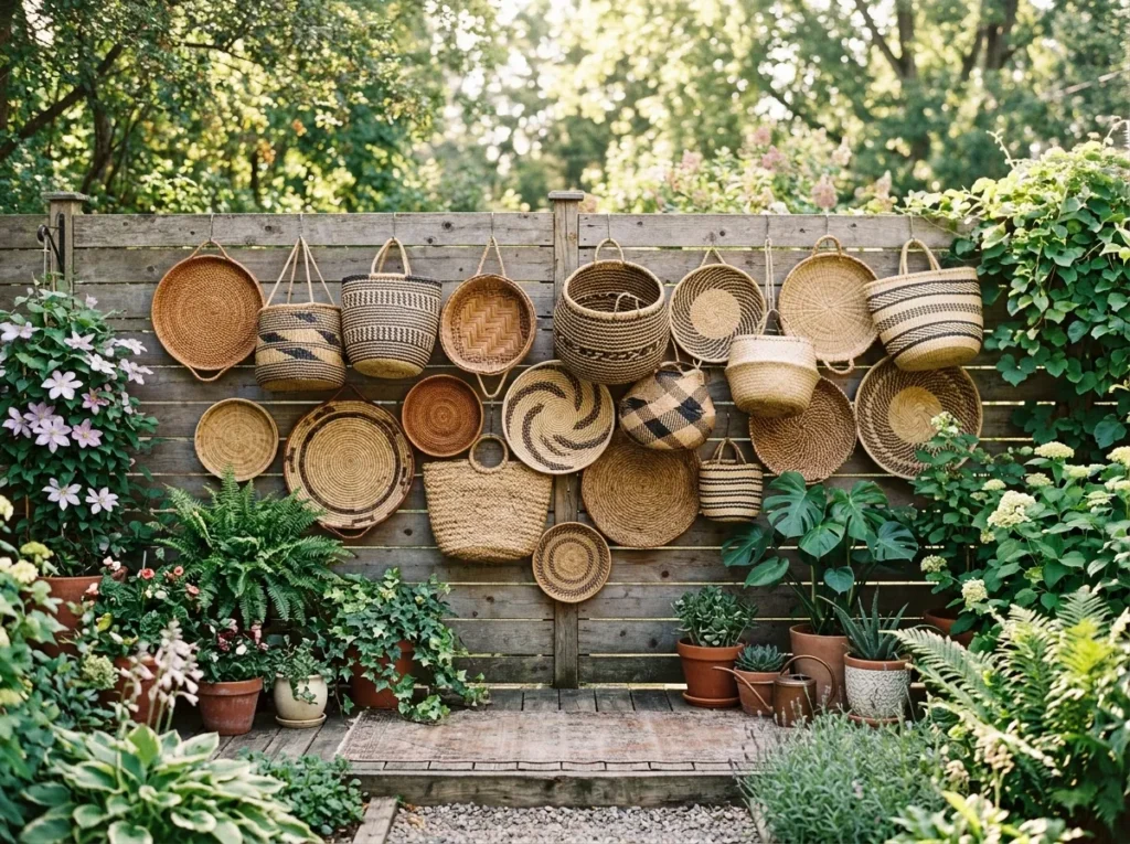 Woven Basket Wall