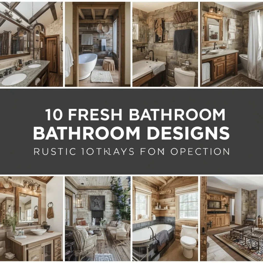 Fresh Mountain Bathroom