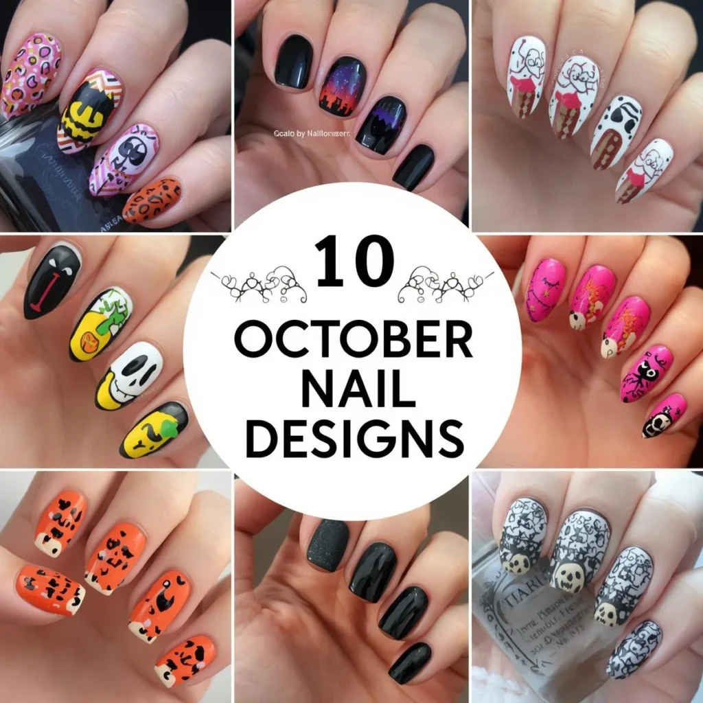 Spooktacular October Nails