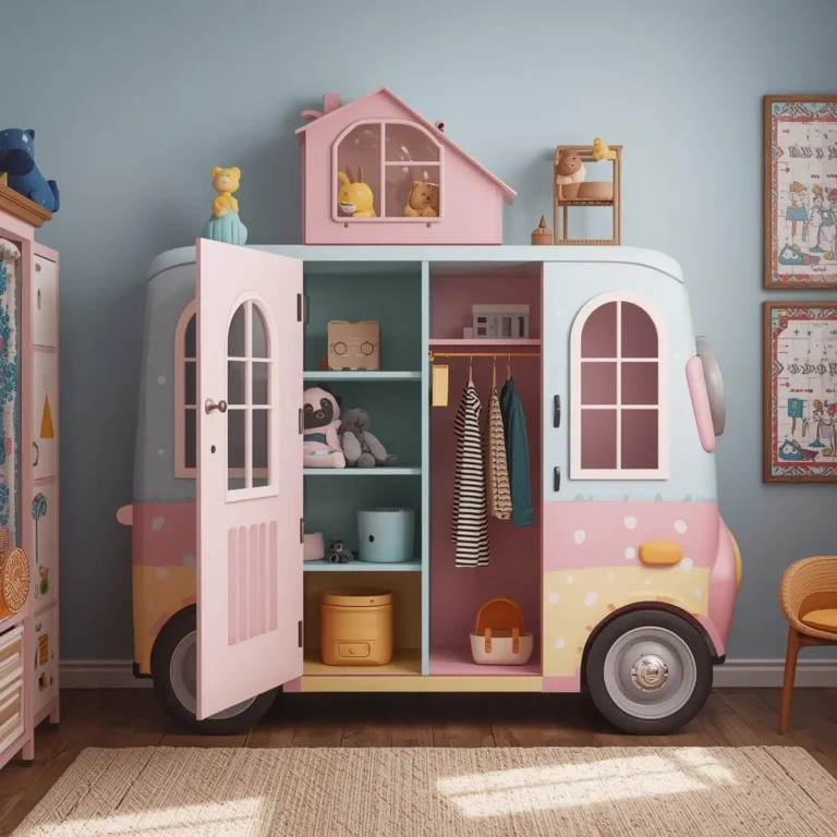 Cartoon-Shaped Cupboards kids designe