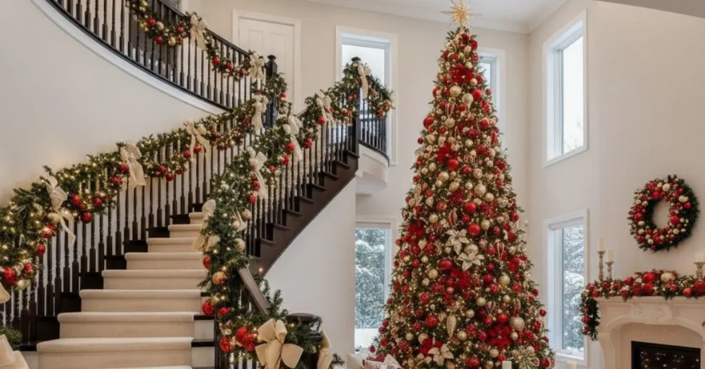 Essential Christmas Staircase Decor