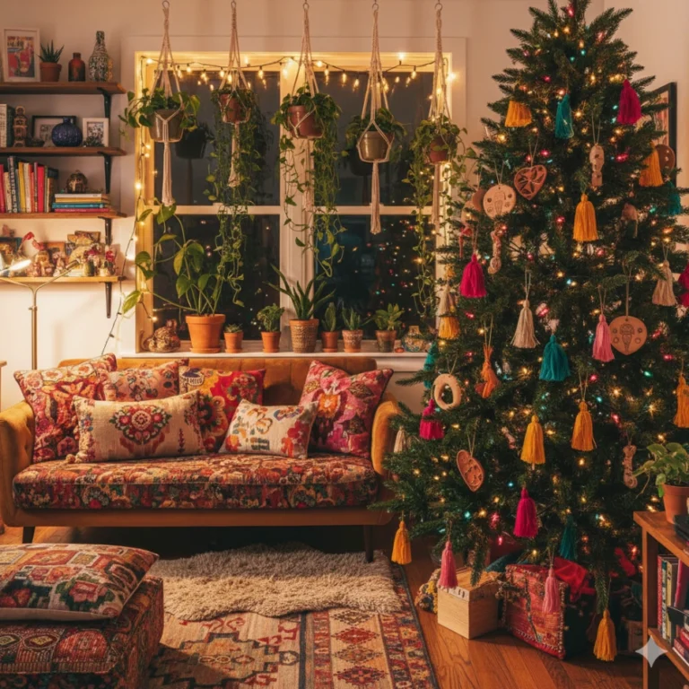 Best Boho Christmas Tree Decorating Ideas