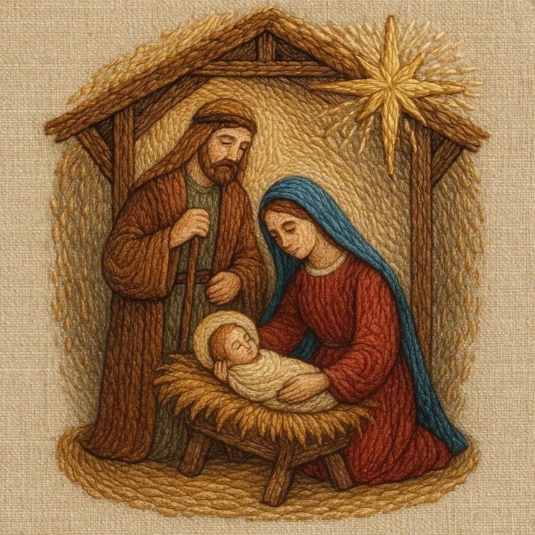 7 Unique Christmas Embroidery Patterns