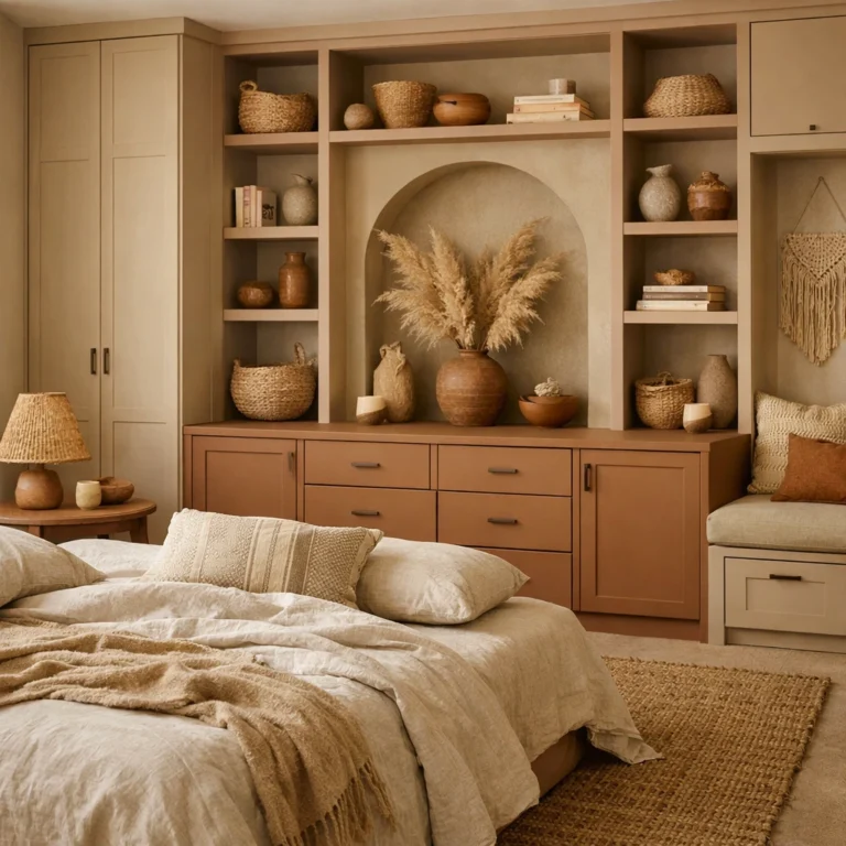 8 Boho Inspired Bedroom Built-Ins