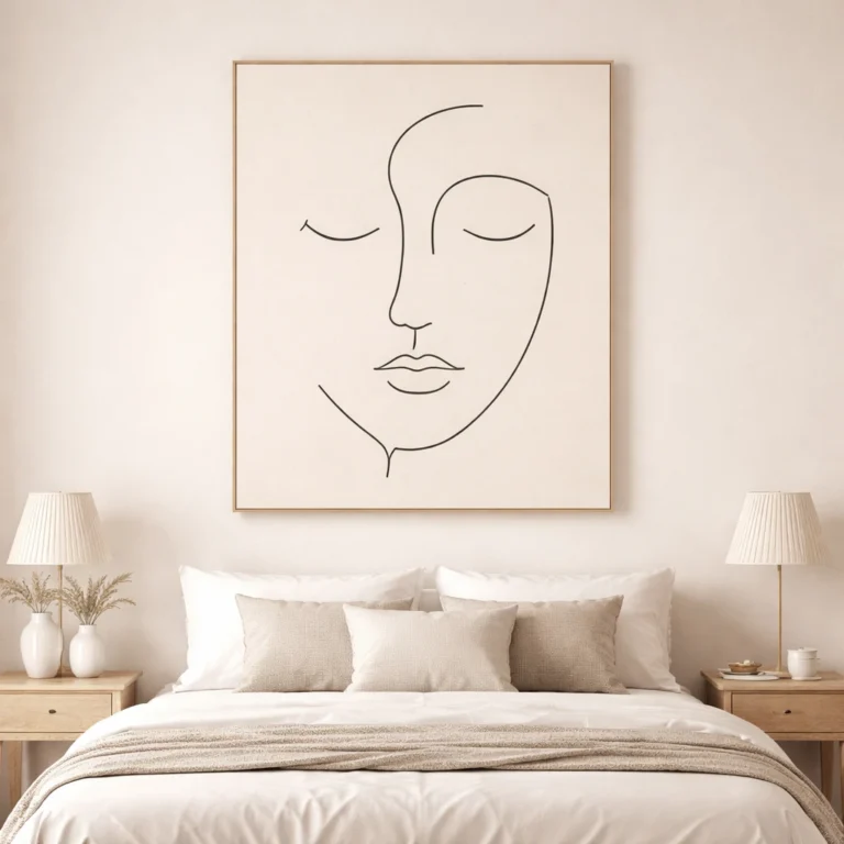 9 Bedroom Artwork Pieces for Clutter-free Space