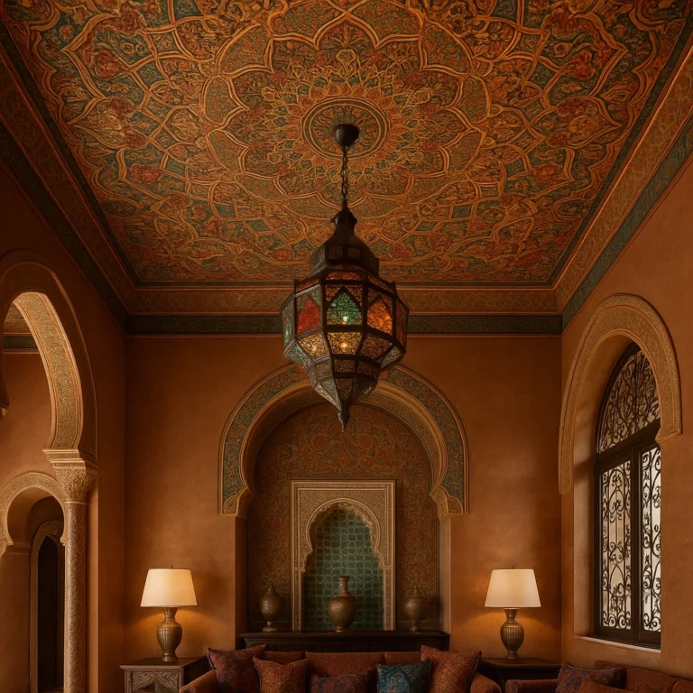 12 Bohemian Bedroom Ceiling Design Inspirations