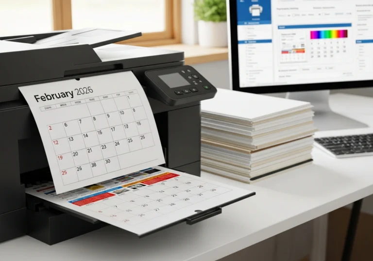 Printable February 2026 Calendar