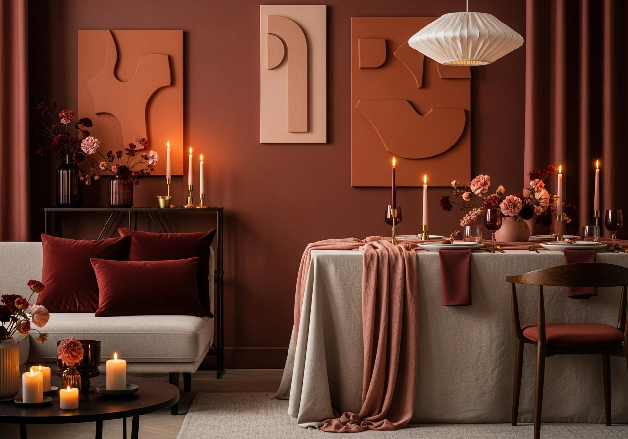 15 Valentine's Day Decor Ideas & Cinematic Mood Designs