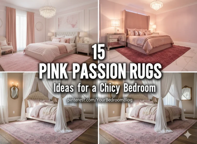 15 Pink Passion Rugs Ideas for a Chic Cozy Bedroom