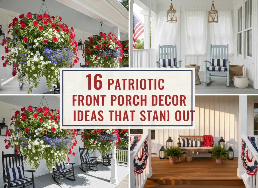 16 Patriotic Front Porch Decor Ideas That Stand Out