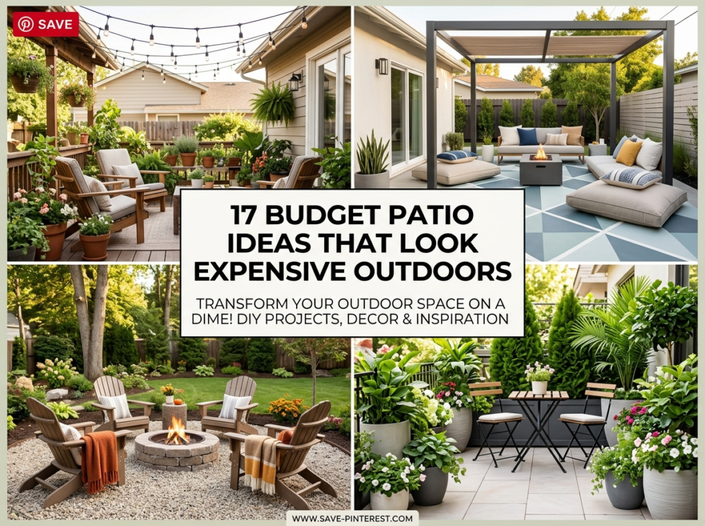 17 Budget Patio Ideas That Look Expensive Outdoors