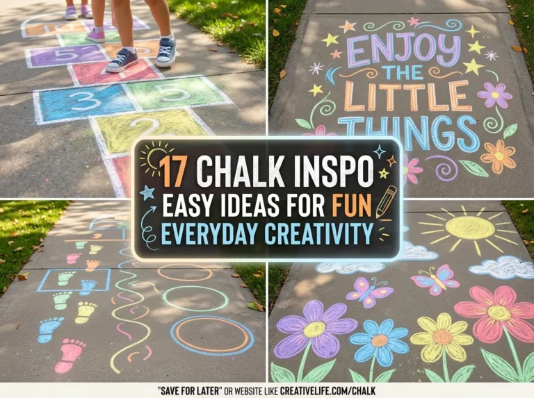 17 Chalk Inspo Easy Ideas for Fun Everyday Creativity