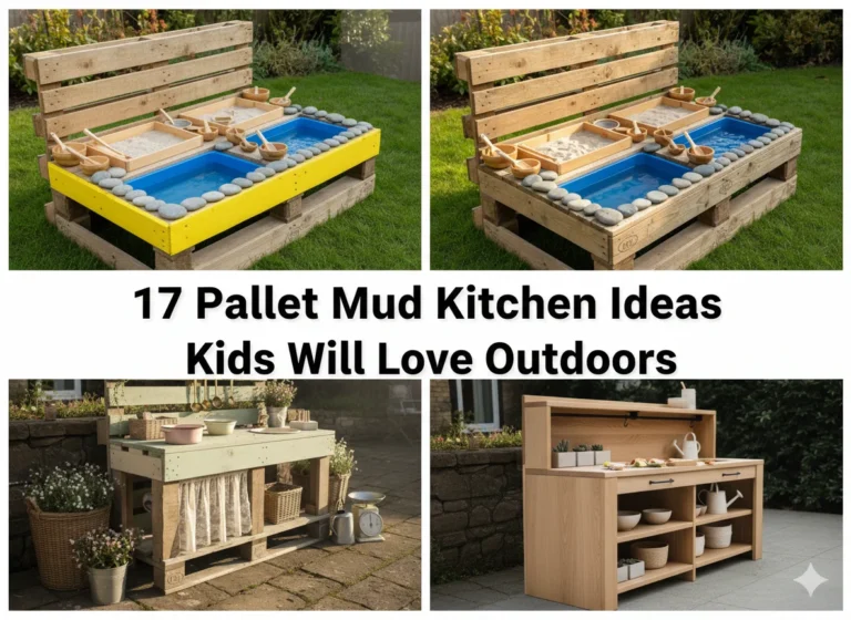 17 Pallet Mud Kitchen Ideas Kids Will Love Outdoors