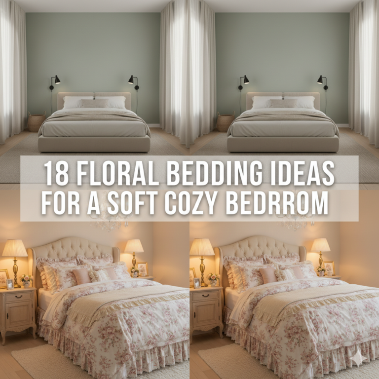 18 Floral Bedding Ideas for a Soft Cozy Bedroom
